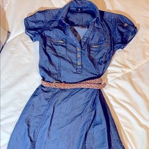 Denim mini dress. Guess dress